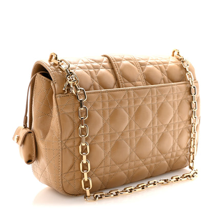 Christian Dior Lambskin Cannage Medium Miss Dior Flap Beige 3 of 9