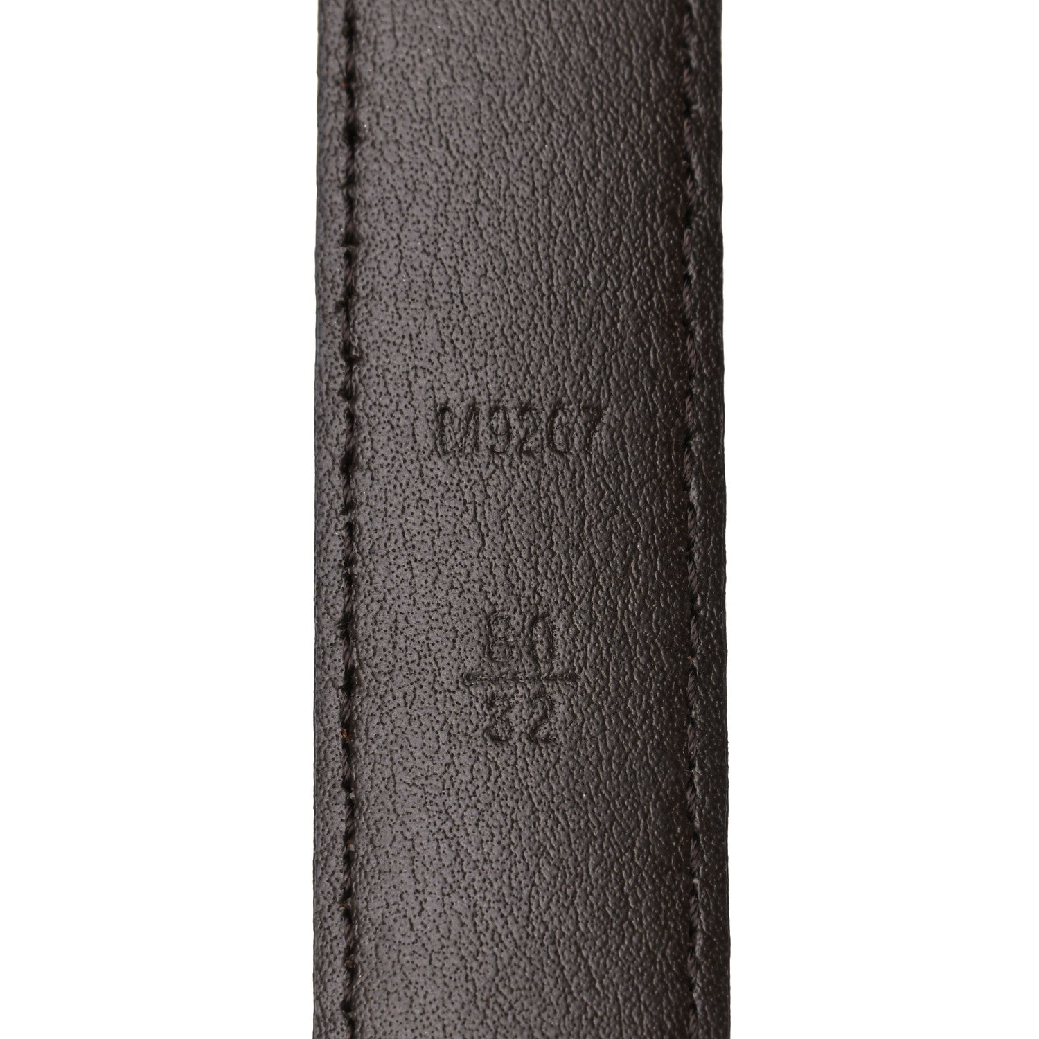 Louis Vuitton Mini Damier Ebene 25mm LV Initiales Belt 80 32 3 of 7