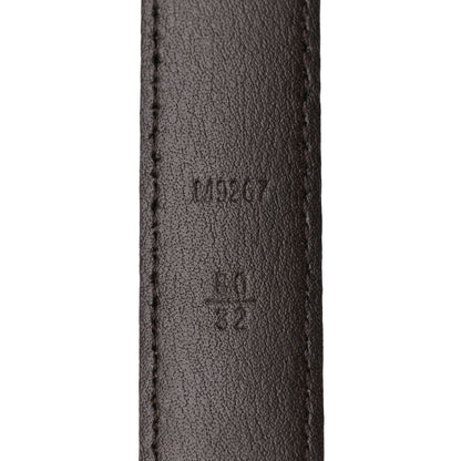 Louis Vuitton Mini Damier Ebene 25mm LV Initiales Belt 80 32 3 of 7