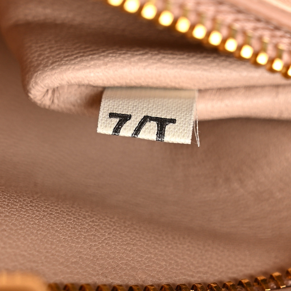 Prada Saffiano Lux East West Frame Clutch Cipria 8 of 10