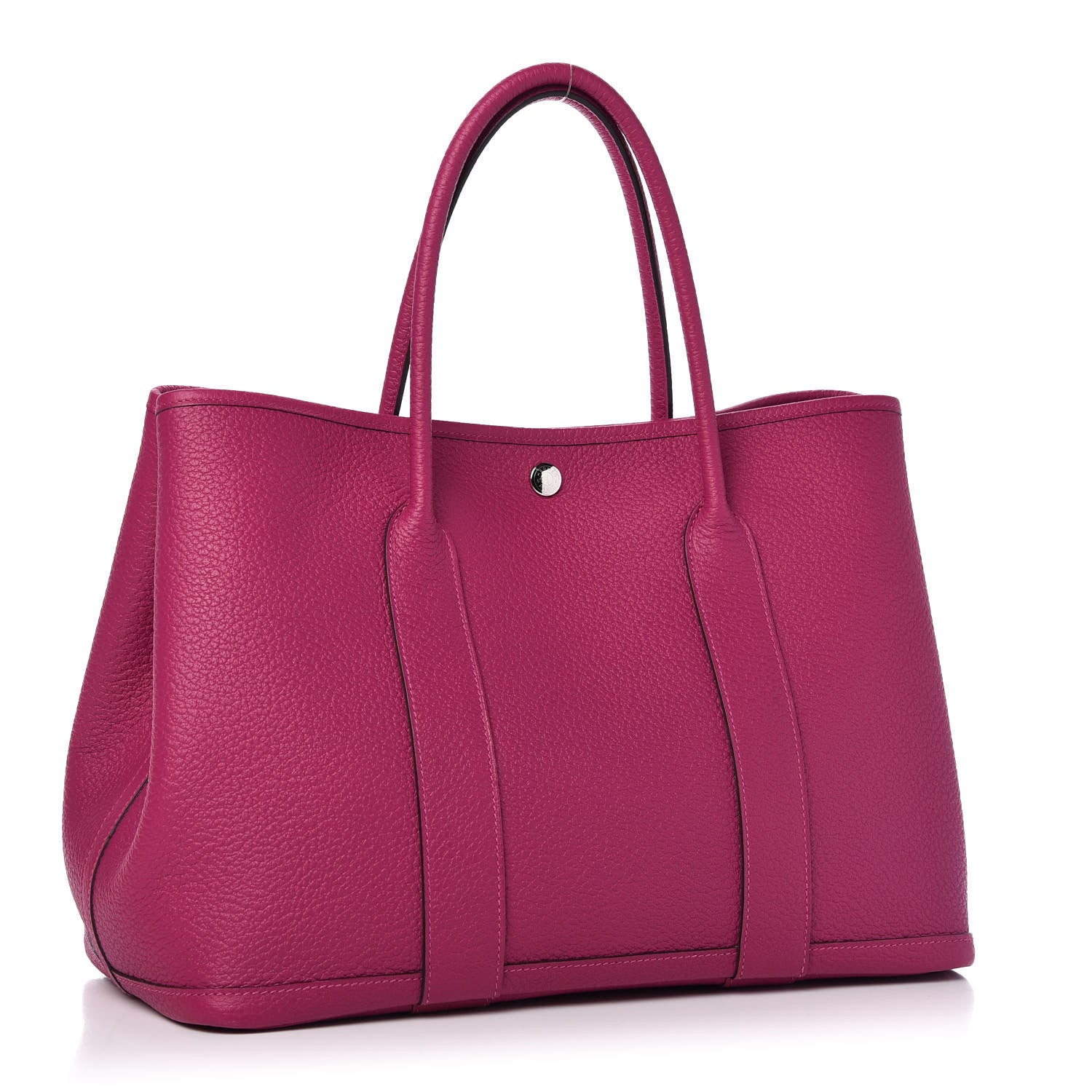 Hermes Vache Country Garden Party MM 36 Rose Pourpre 3 of 10
