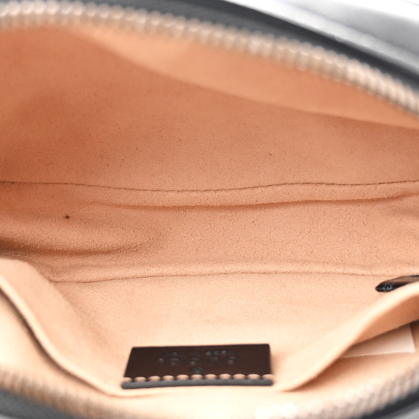 Calfskin Matelasse GG Marmont Belt Bag 75 30 Black