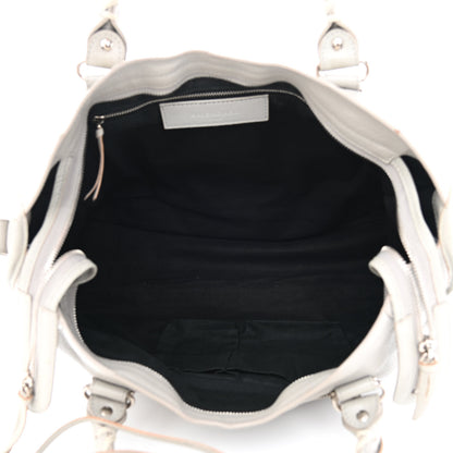 Balenciaga Chevre Silver Metallic Edge Hardware City Gris Glace 5 of 11