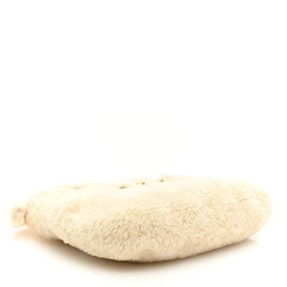 Gucci Shearling Small Jackie 1961 Shoulder Bag Ivory 4 of 9