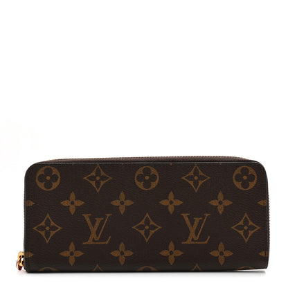 Louis Vuitton Monogram Clemence Wallet Fuchsia 1 of 6