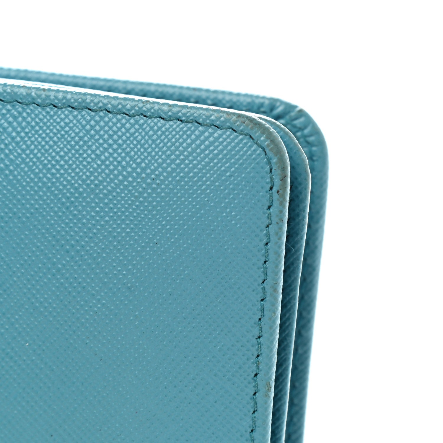 Prada Saffiano Compact Wallet Voyage 11 of 13