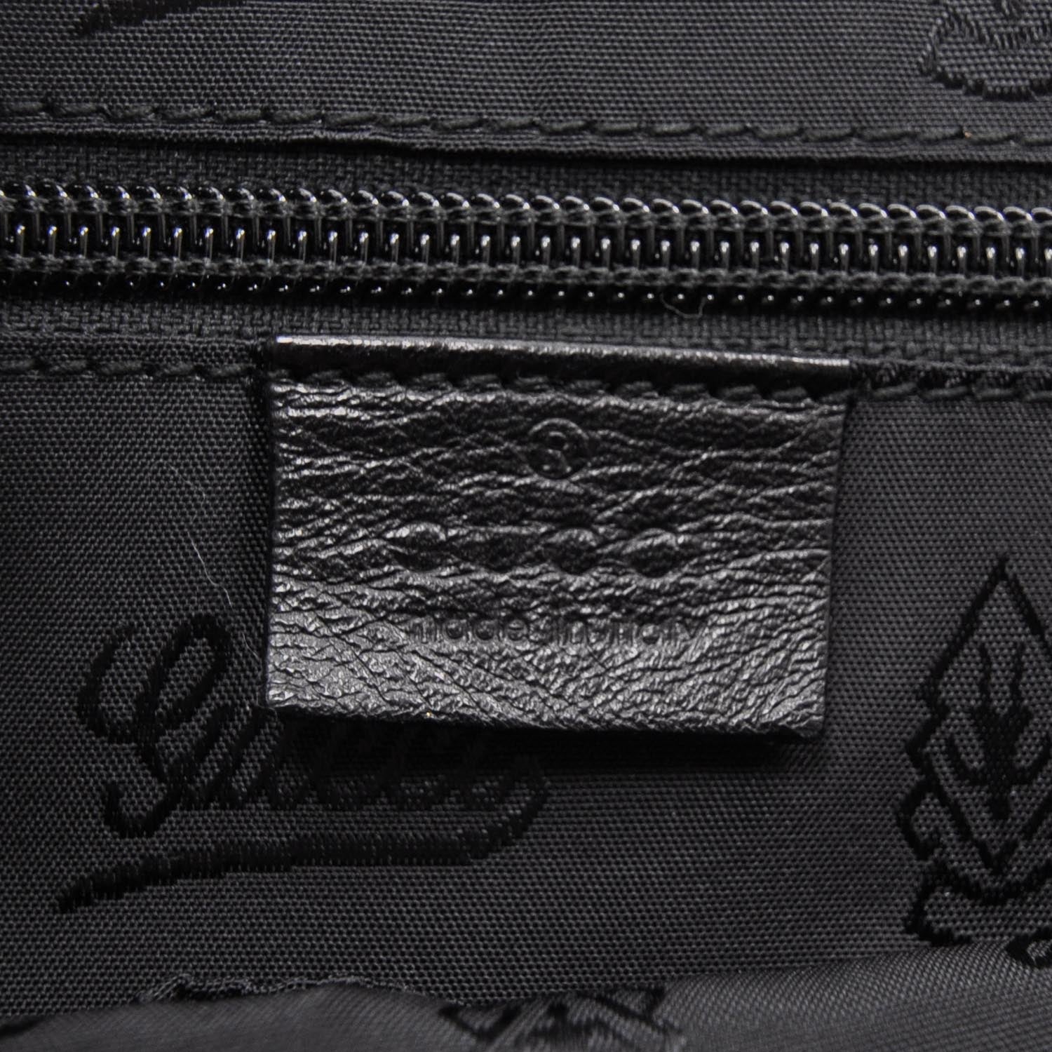 Gucci Guccissima Joy Flap Messenger Bag Black 7 of 8