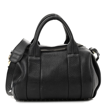 Alexander Wang Pebbled Lambskin Mini Rockie Black Gold Hardware 1 of 17