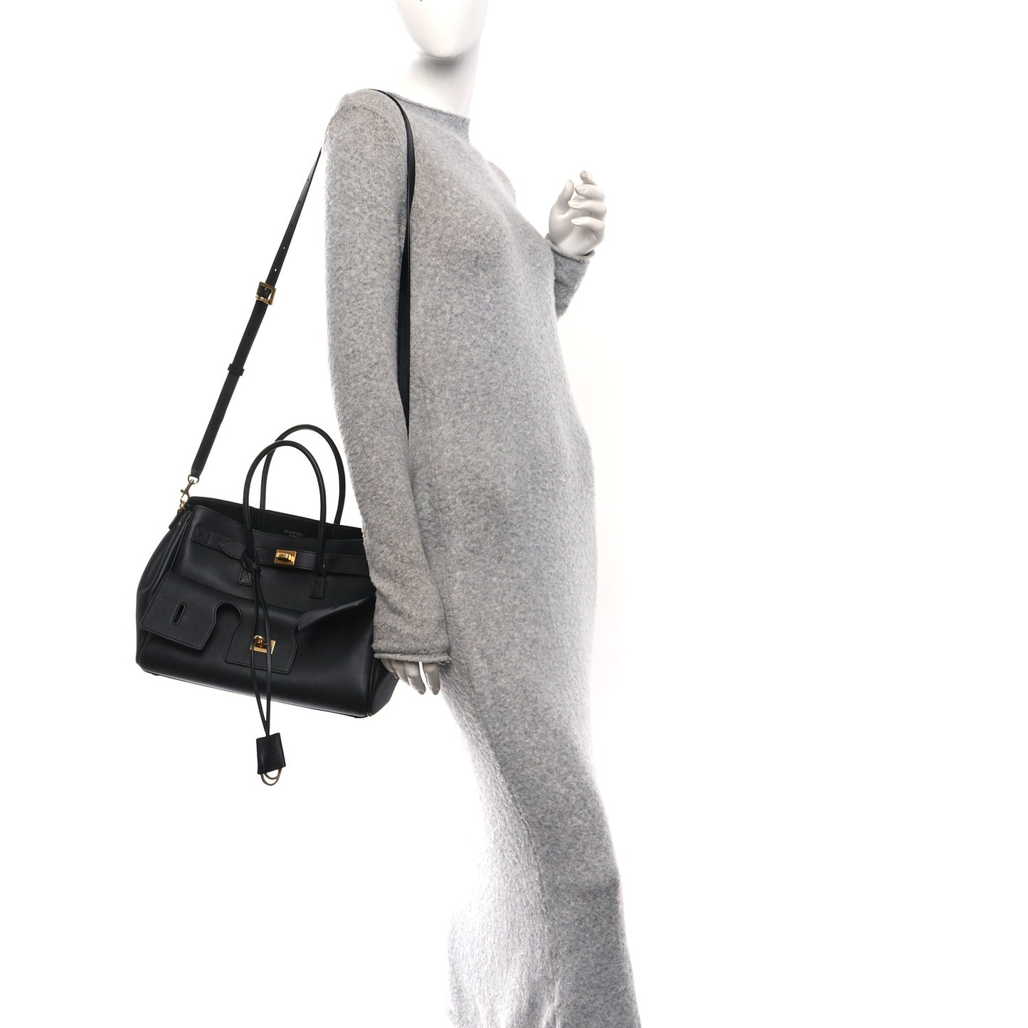 Smooth Calfskin Bel Air Carry All Bag Black Black Black