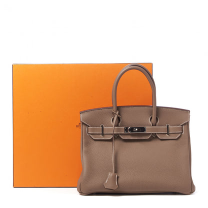 Hermes Togo Birkin 30 Etoupe 33 of 33