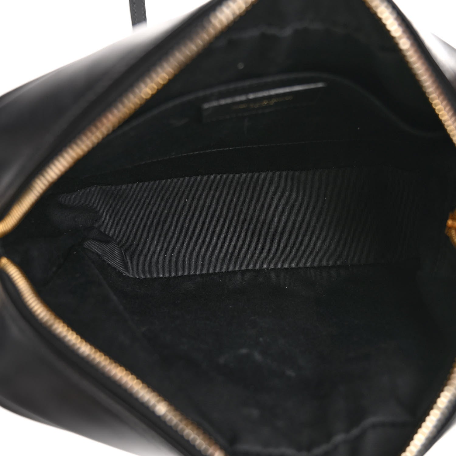 Saint Laurent Calfskin Matelasse Monogram Lou Camera Bag Black 5 of 9