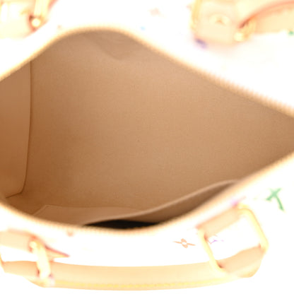 Louis Vuitton LV X TM Monogram Multicolor Speedy Bandouliere 25 White 5 of 10