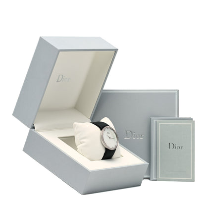 Christian Dior Stainless Steel Satin Diamond Bezel Mother of Pearl 38mm La D De Dior Quartz Watch 5 of 5