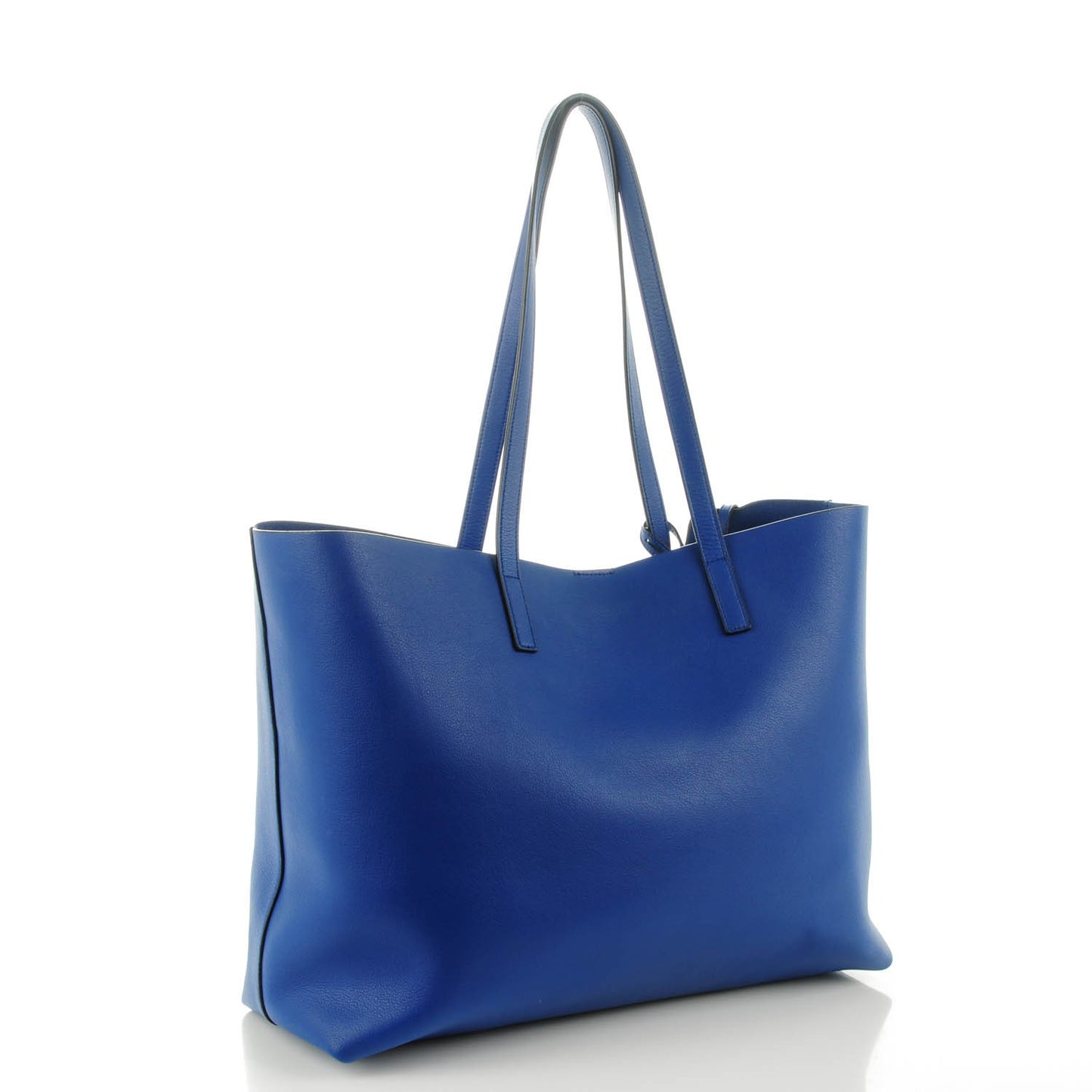 Calfskin Large Shopping Tote Ultramarine
