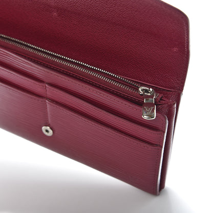 Louis Vuitton Epi Sarah Wallet NM Fuchsia 9 of 10
