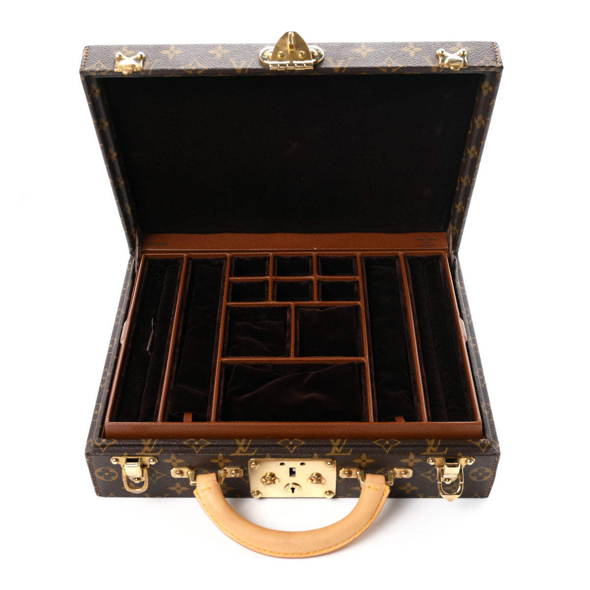 Louis Vuitton Monogram Jewellery Case Hard trunk 4 of 10