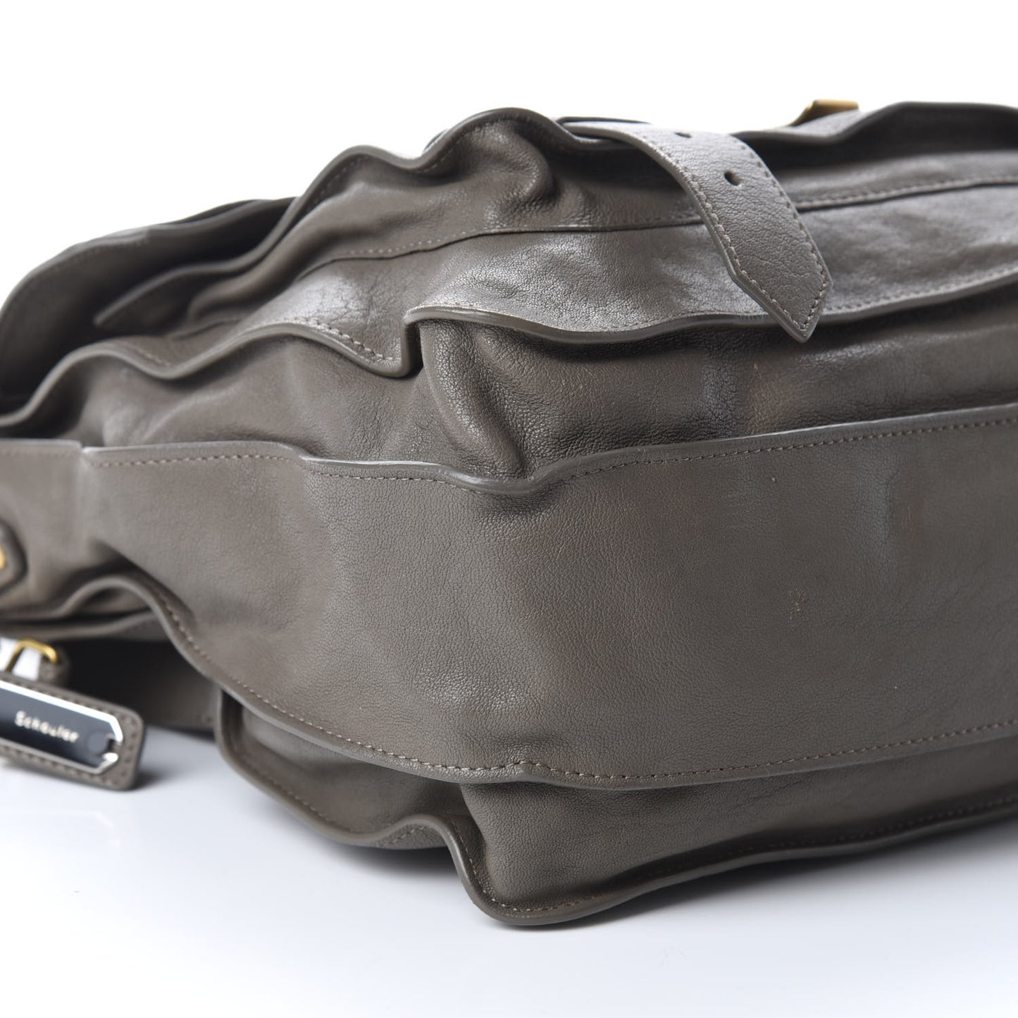 Lambskin Medium PS1 Satchel Smoke