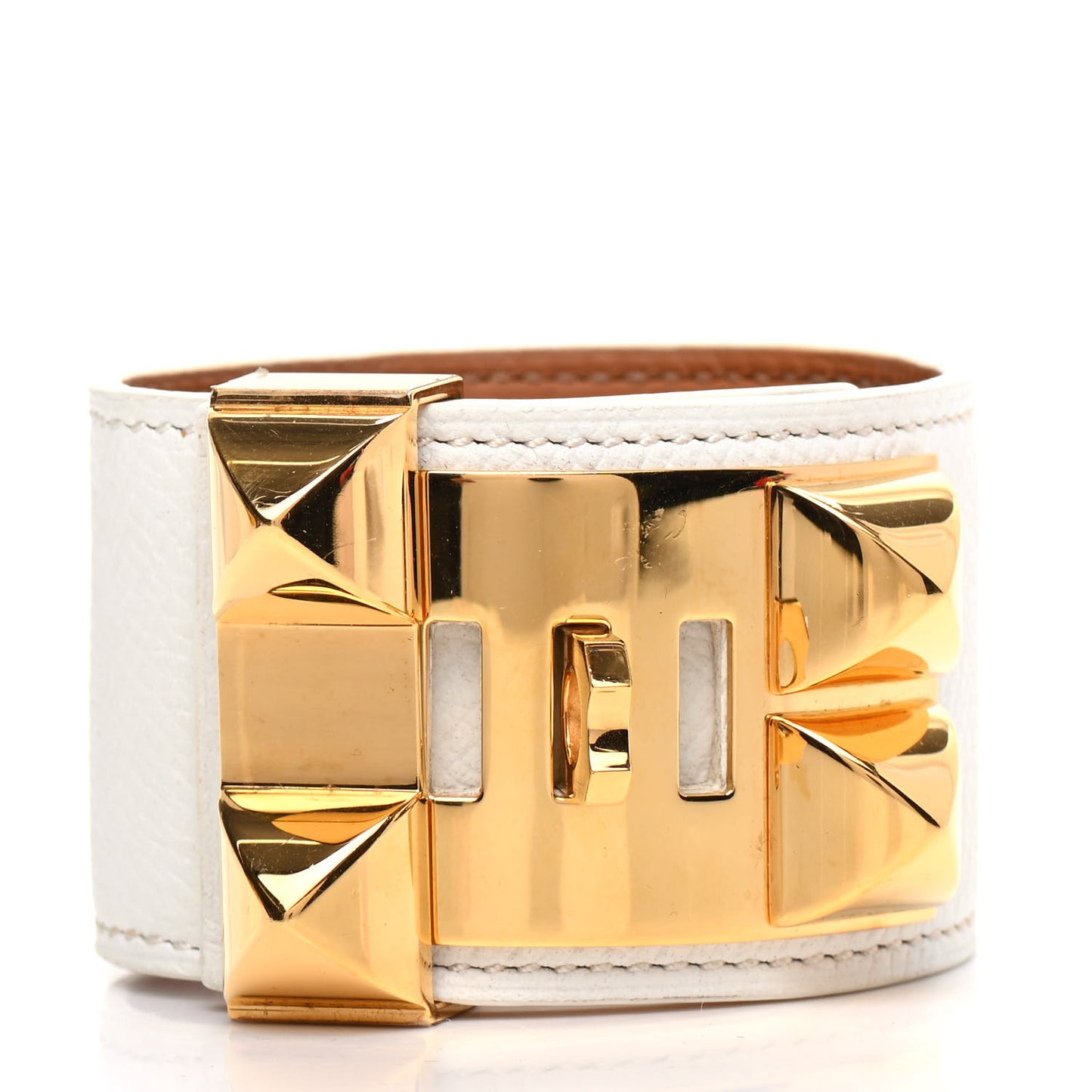 Epsom Collier de Chien CDC Bracelet S White