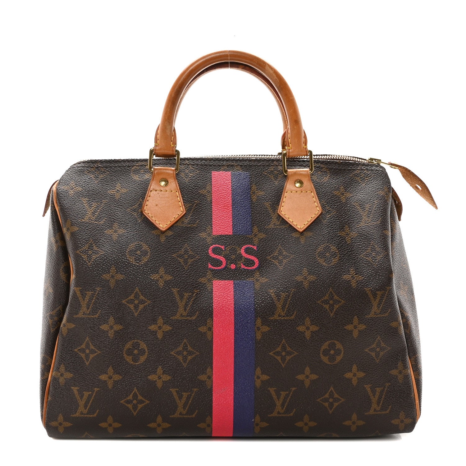 Louis Vuitton Monogram My LV Heritage Speedy 30 Fuchsia Violet 1 of 9