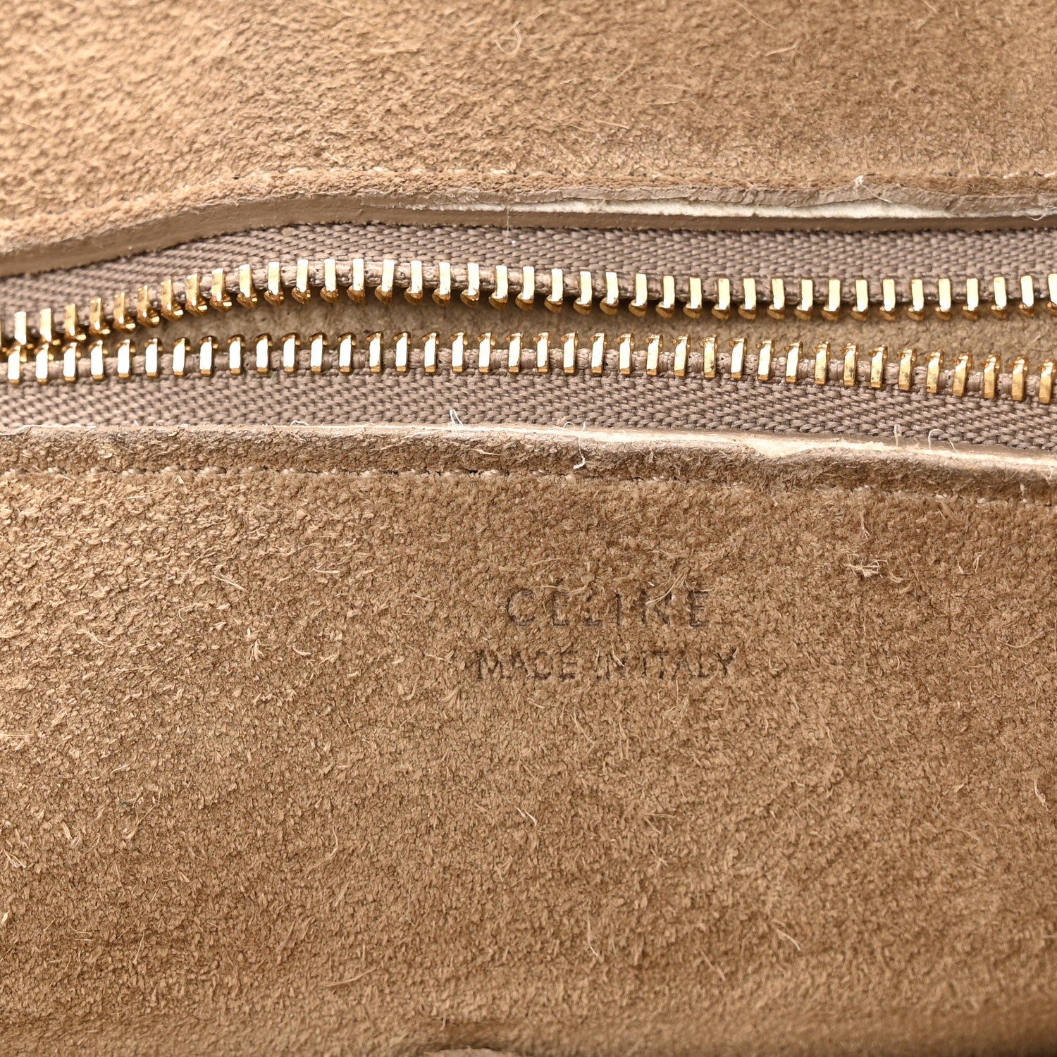 Celine Bullhide Calfskin Small Ring Bag Souris 6 of 17