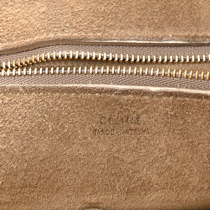 Celine Bullhide Calfskin Small Ring Bag Souris 6 of 17