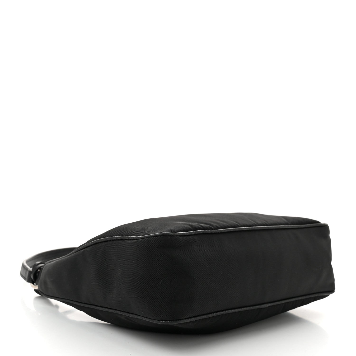 Prada Tessuto Nylon Saffiano Mini Re-Edition 2005 Bag Black 4 of 13