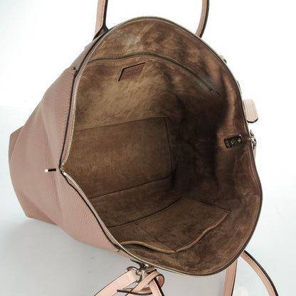 Louis Vuitton Taurillon Soft Lockit MM Taupe Petale 5 of 7