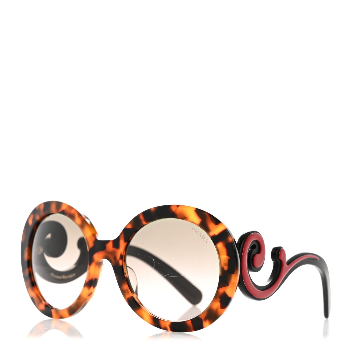 Baroque Sunglasses SPR 27N Red Tortoise