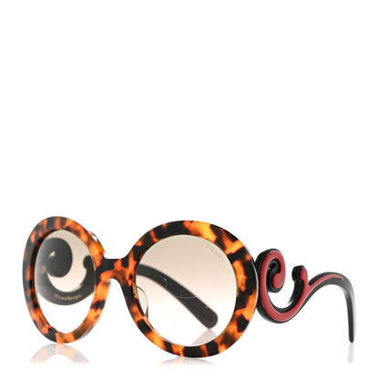 Prada Baroque Sunglasses SPR 27N Red Tortoise 1 of 10