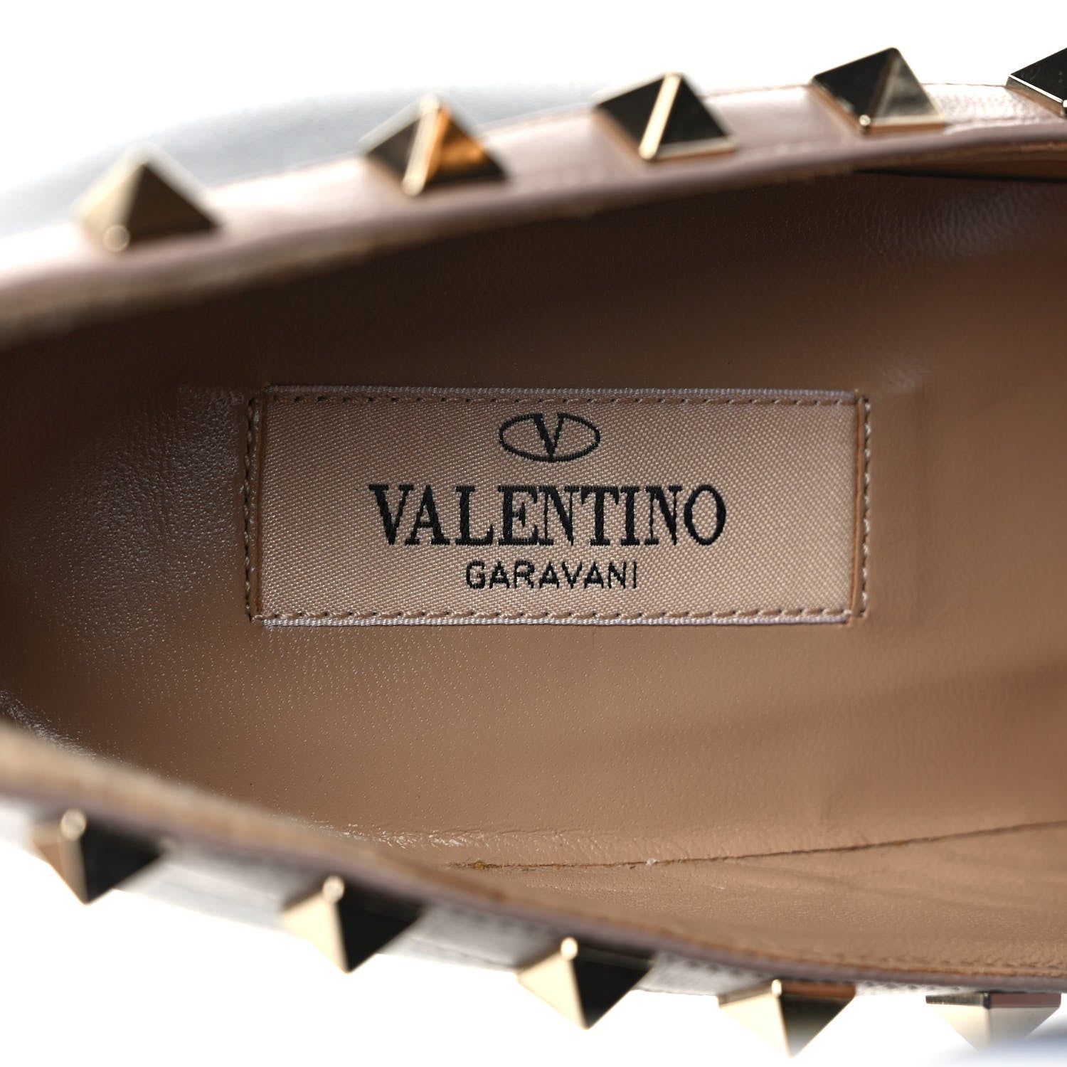 Valentino Garavani Nappa Rockstud 100mm Pumps 39 Black Poudre 7 of 7