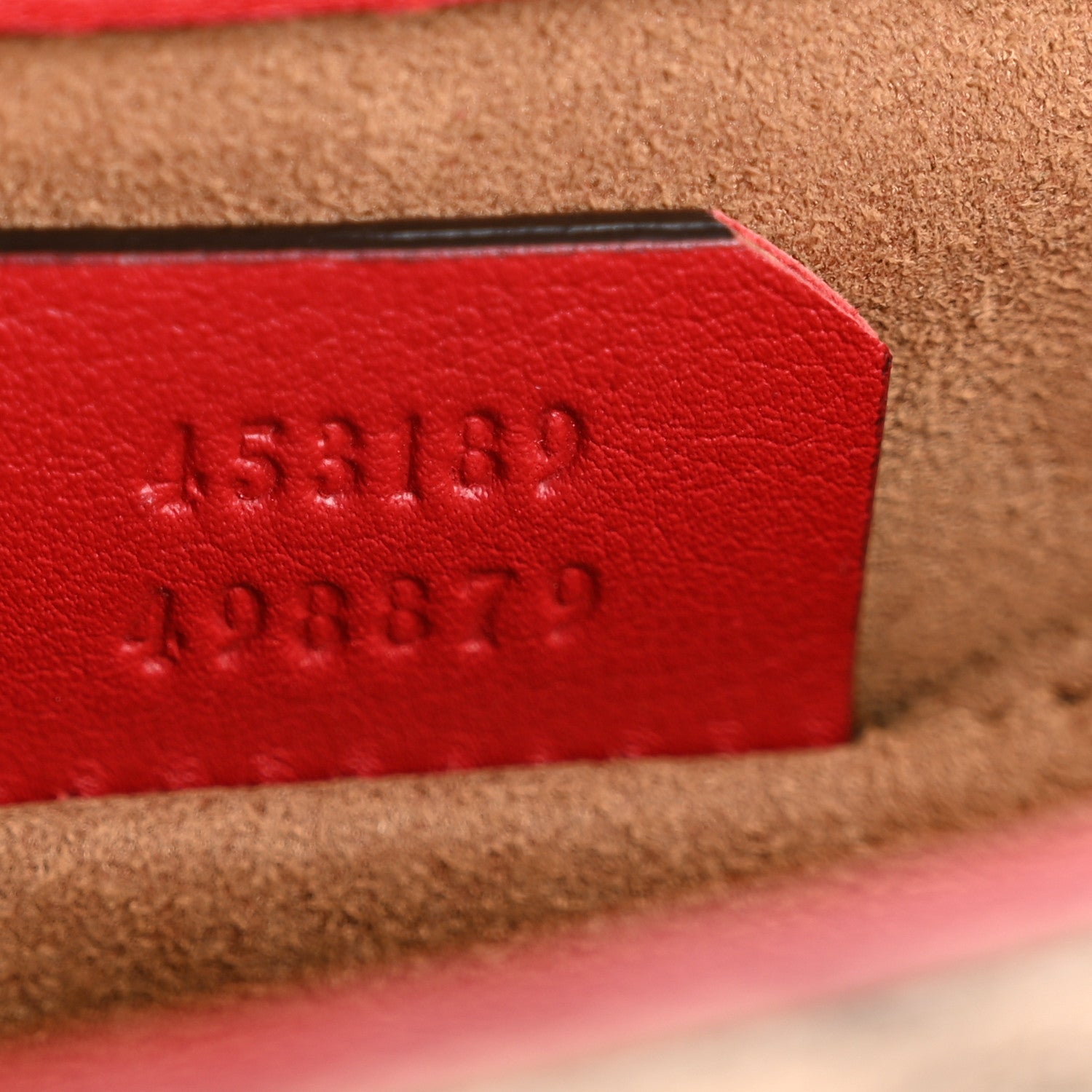 Gucci GG Supreme Monogram Calfskin Web Medium Padlock Messenger Shoulder Bag Beige Hibiscus Red New Rosette 7 of 14