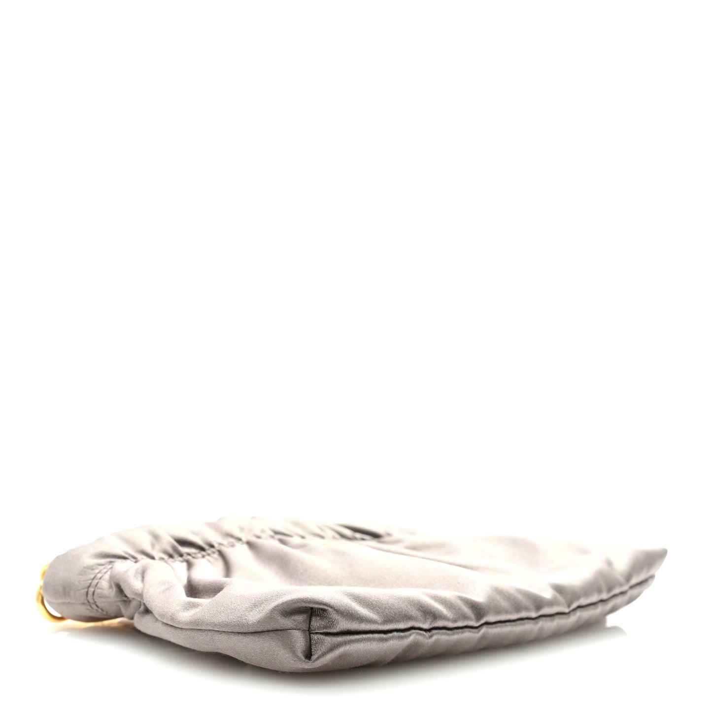 Satin Raso Shoulder Bag Fumo