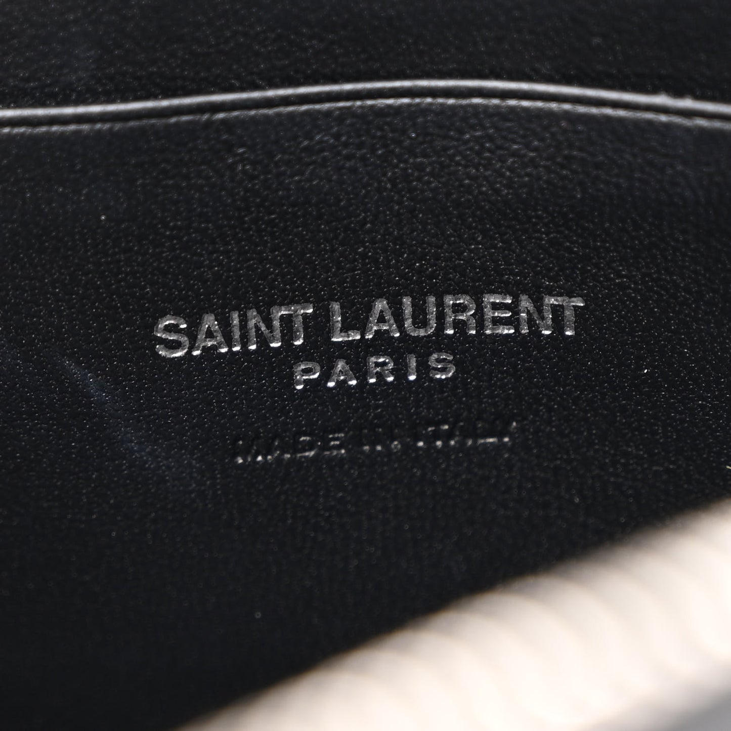 Calfskin Matelasse Monogram Mini Lou Camera Bag Black