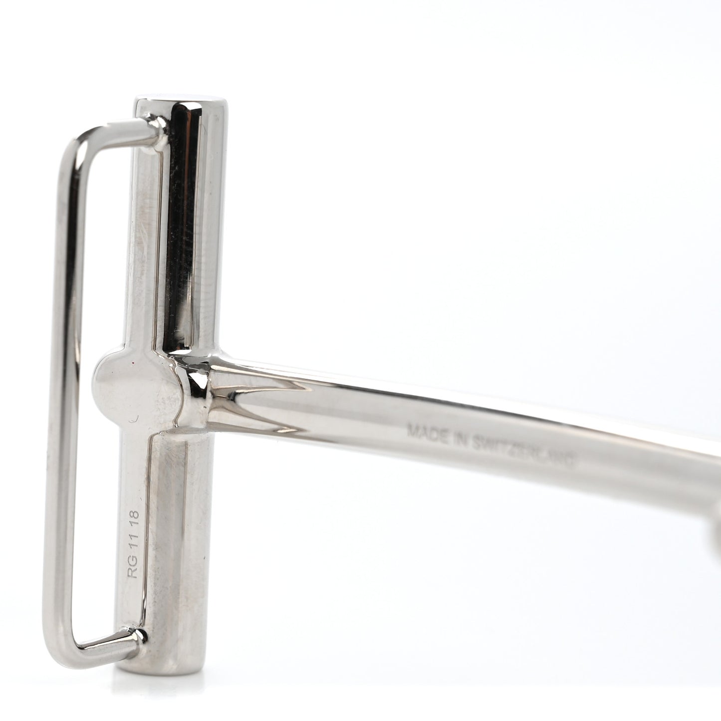 Palladium H d'Ancre 32mm H Belt Buckle