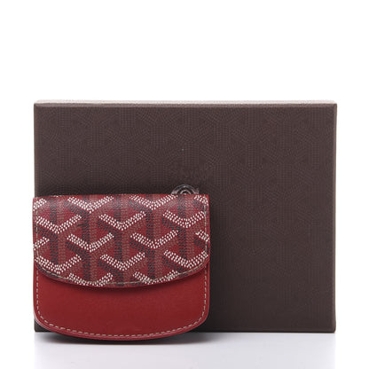 Goyard Goyardine Coin Pouch Red 10 of 10