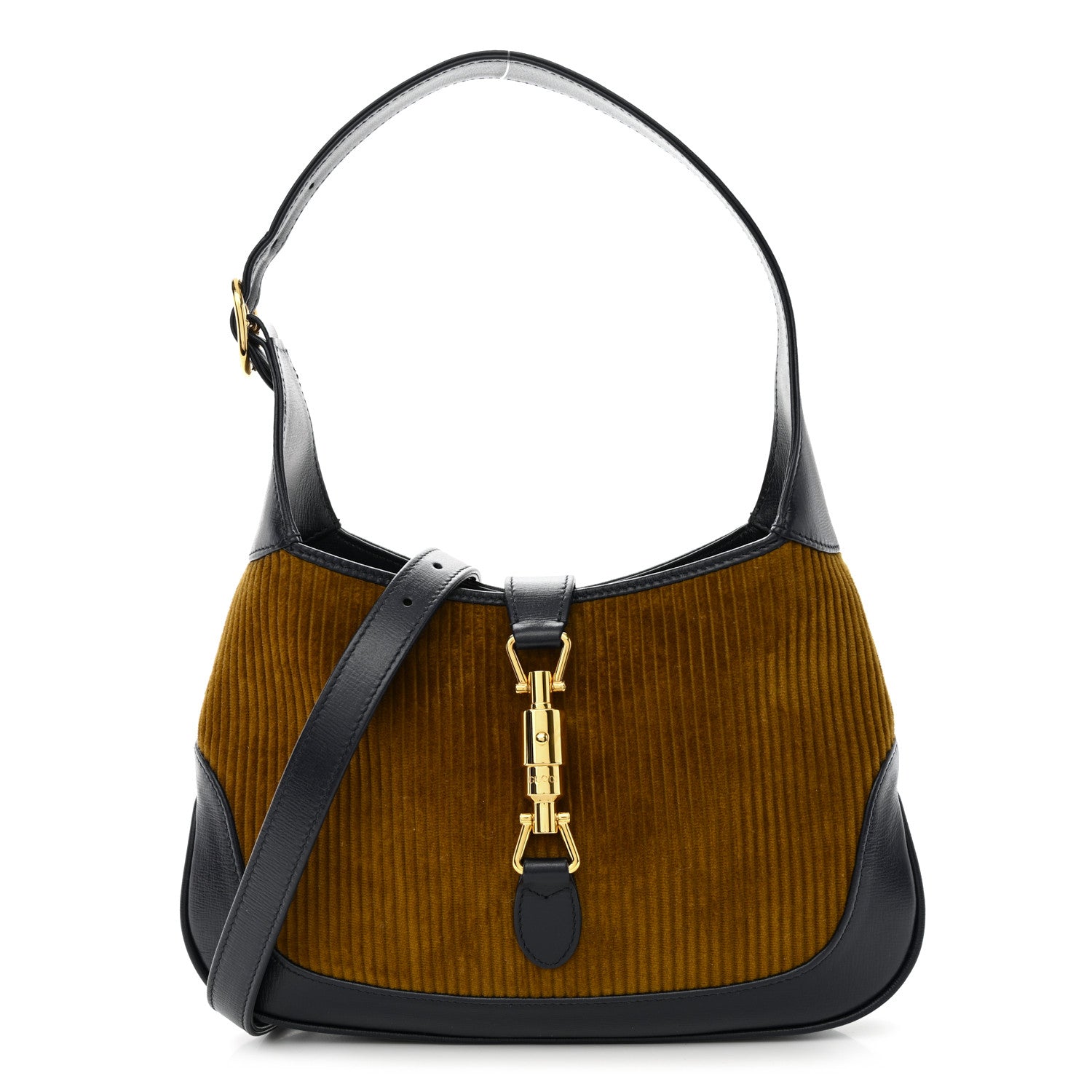 Gucci Corduroy Small Jackie 1961 Hobo New Mud Blue 1 of 11