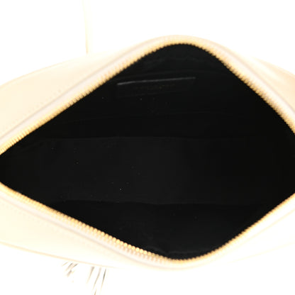 Saint Laurent Calfskin Matelasse Monogram Lou Camera Bag Crema Soft 5 of 10