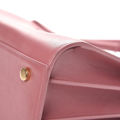 Saint Laurent Calfskin Small Sac De Jour Dark Rose 10 of 12