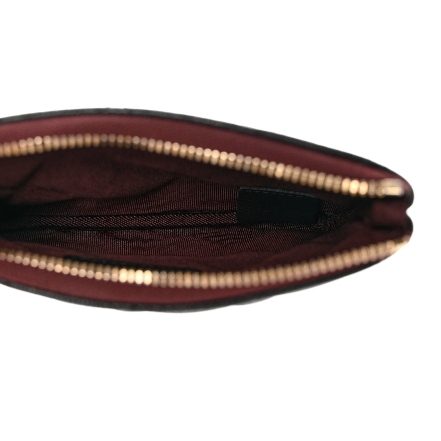 Caviar Quilted Small Cosmetic Case Black