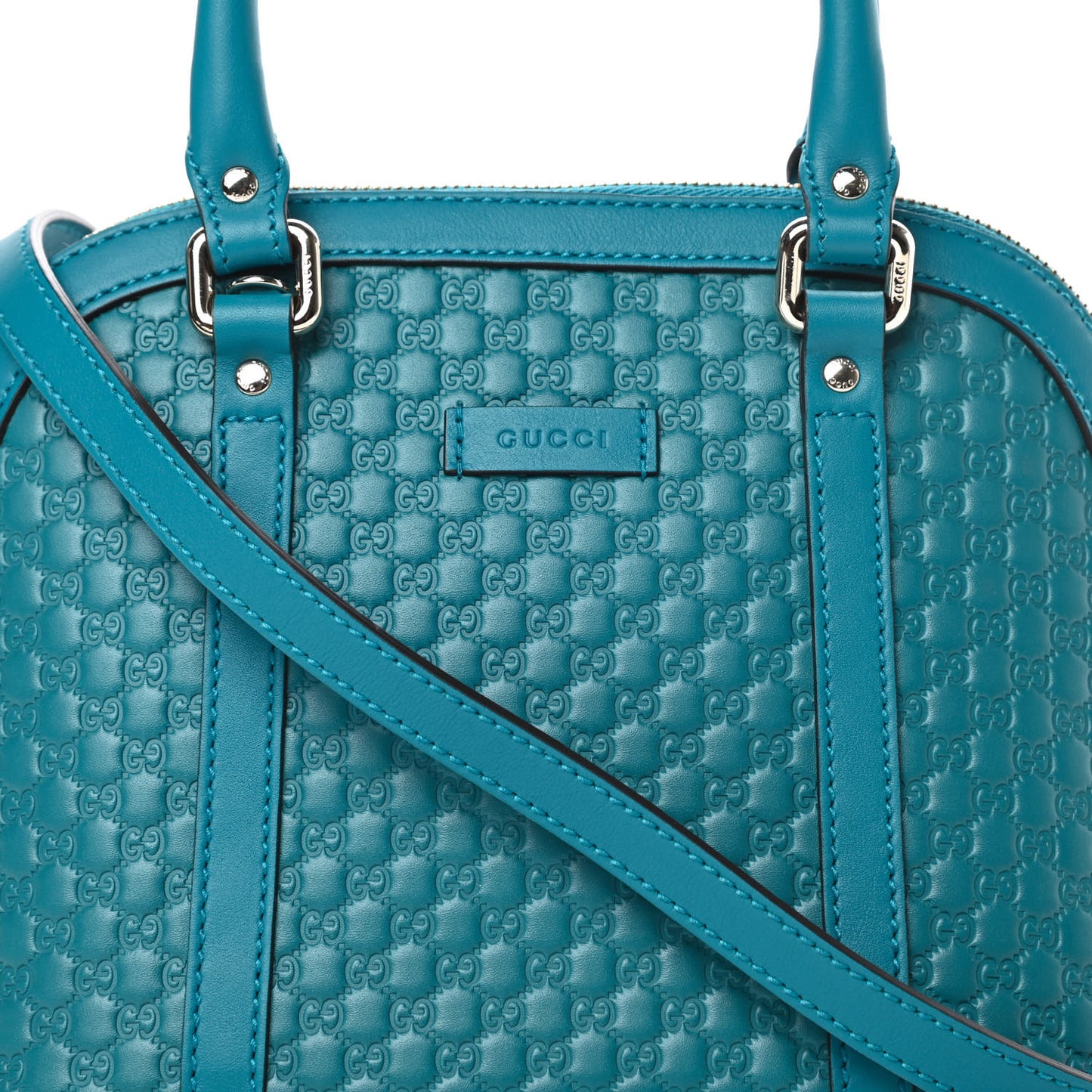 Microguccissima Mini Dome Bag Deep Cobalt