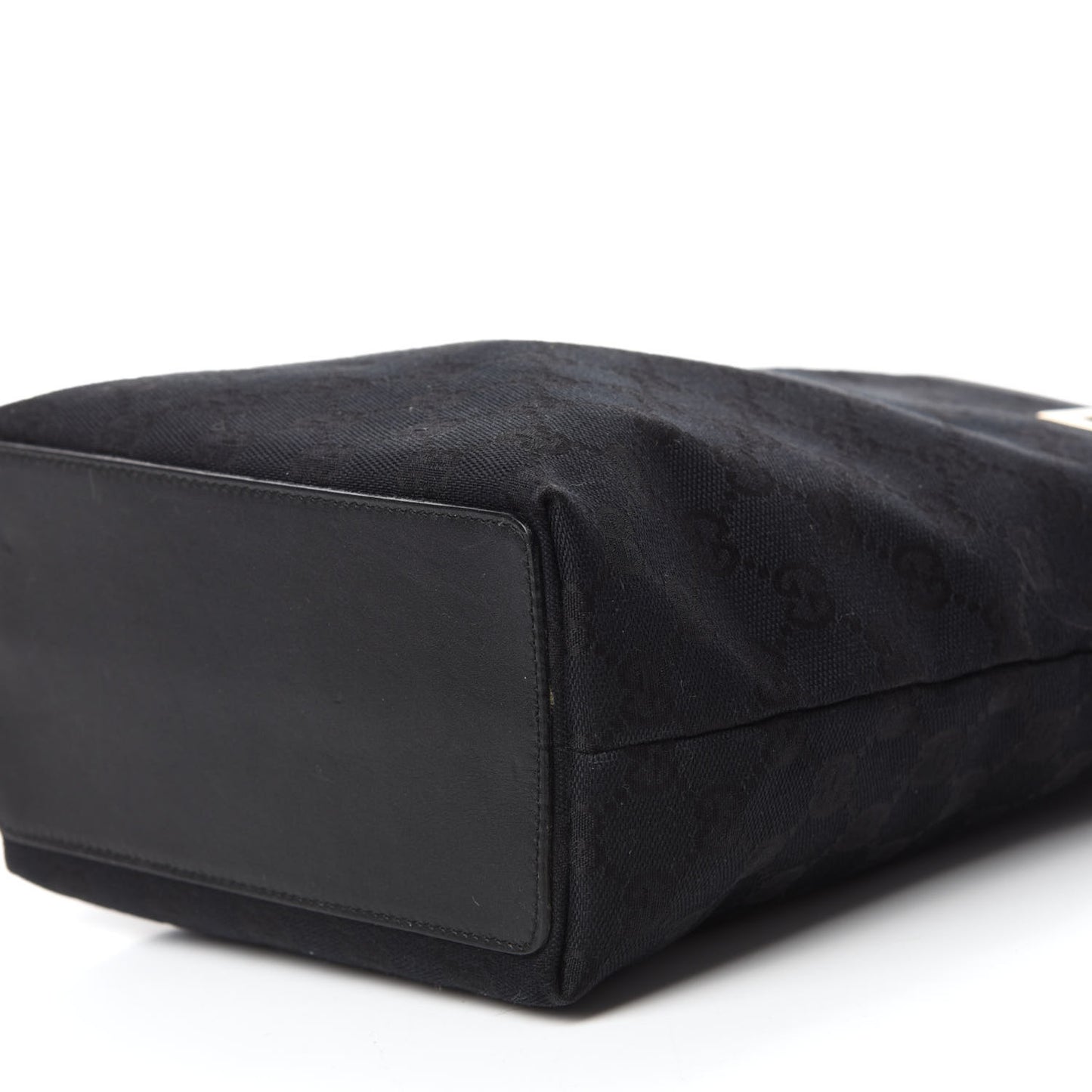 Monogram Small Bucket Tote Black