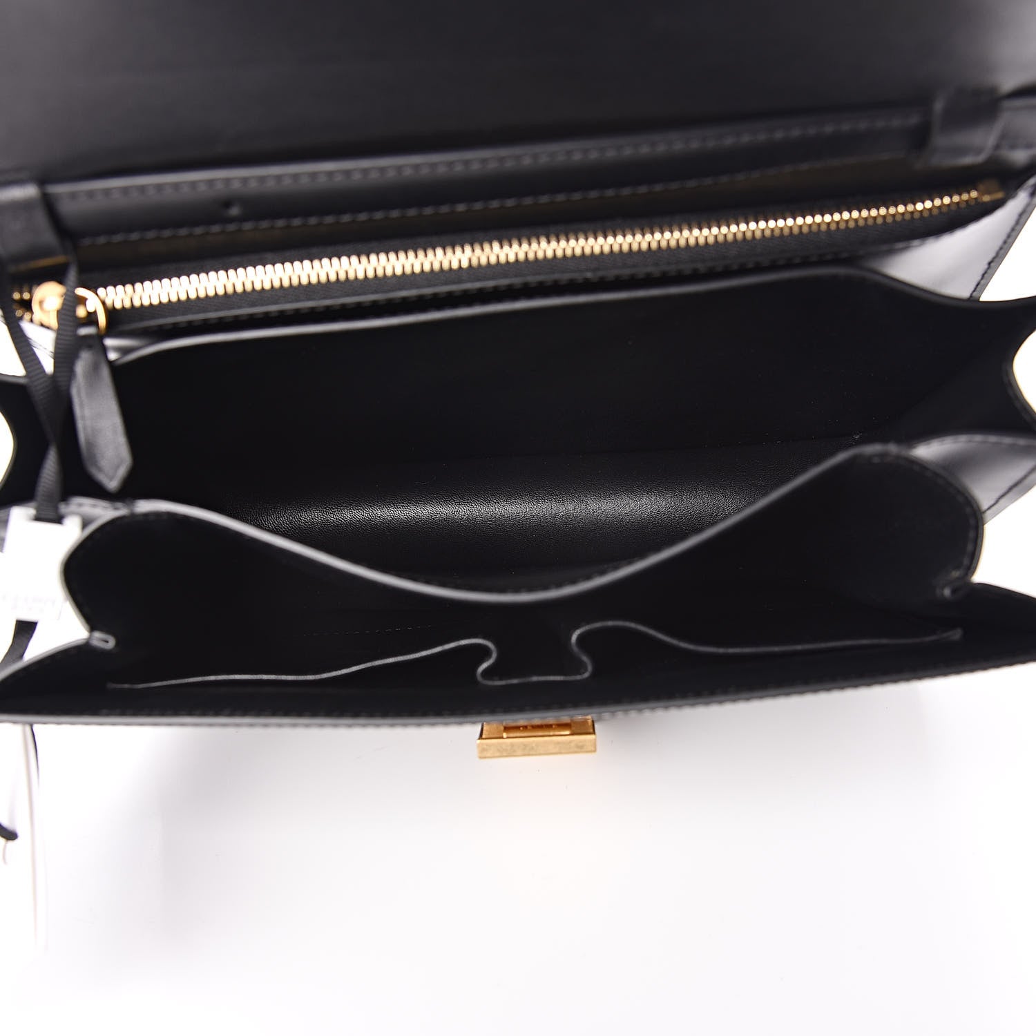 Celine Box Calfskin Medium Classic Box Flap Bag Black 5 of 11