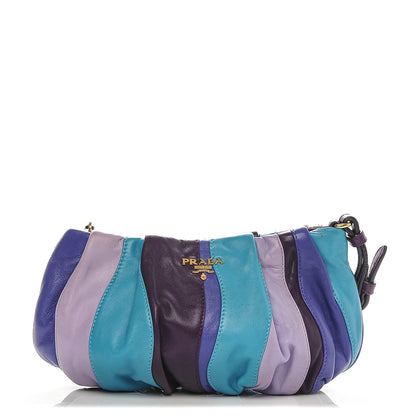 Prada Nappa Stripes Wristlet Multicolor 1 of 6