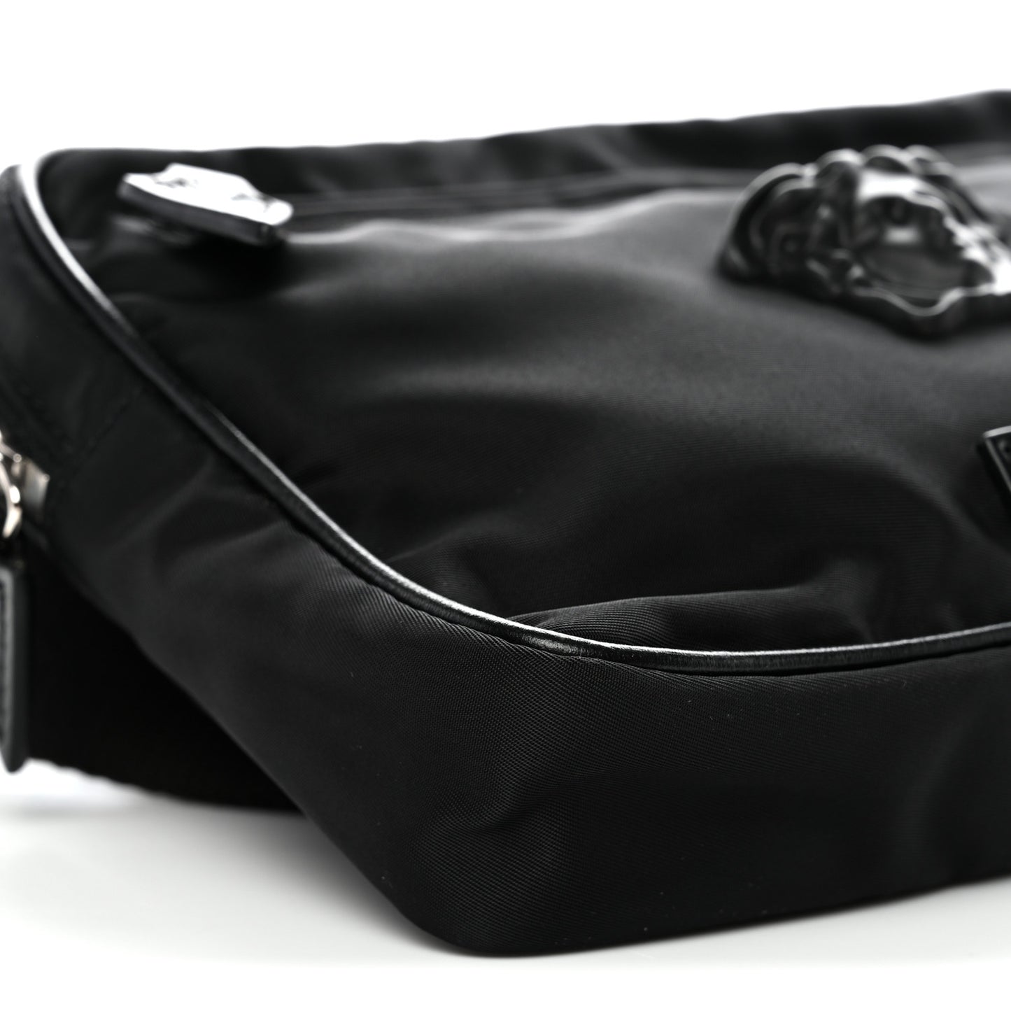 Nylon Medusa Belt Bag Black