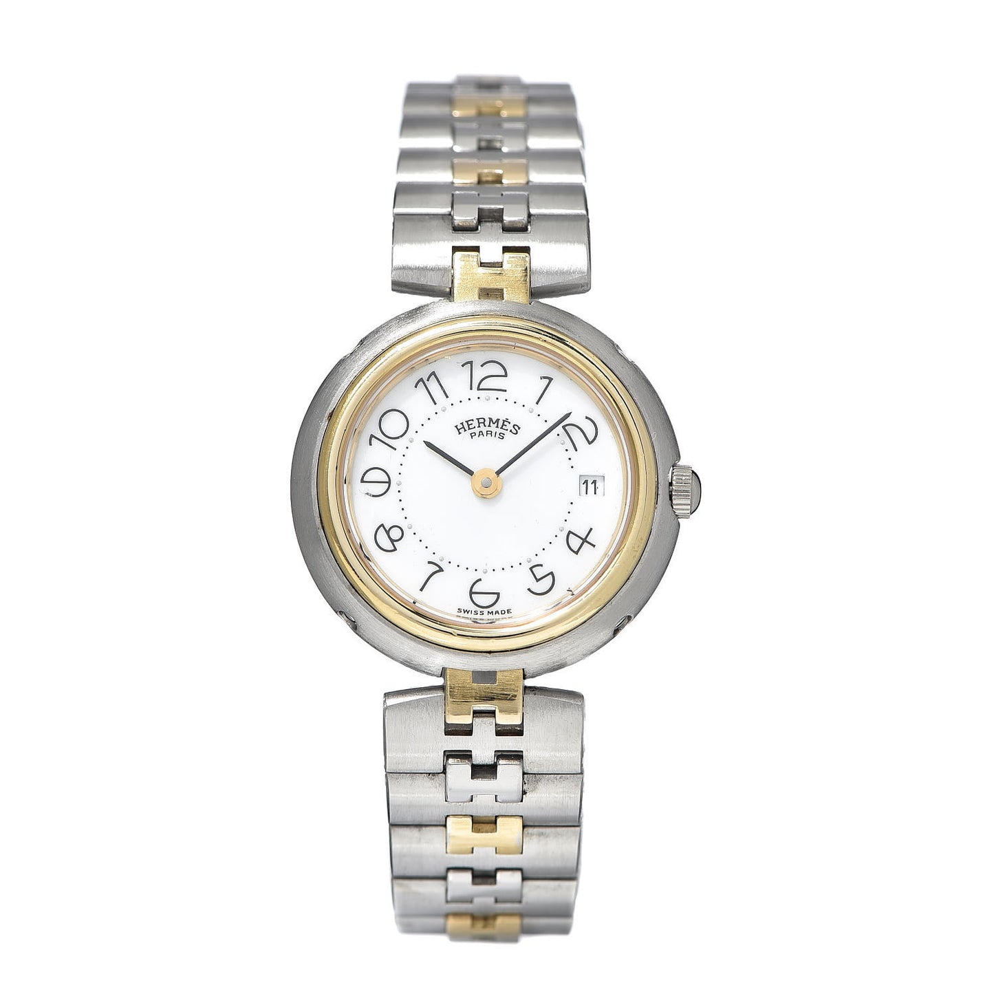 Stainless Steel 25mm Profile Quartz Watch Gold