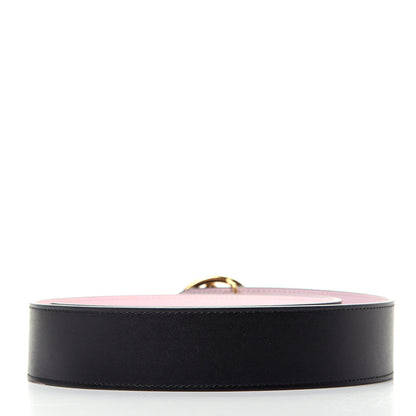 Fendi Vitello Liberty F is Fendi Bi-Color Reversible Belt 85 34 Black Peonia 2 of 4