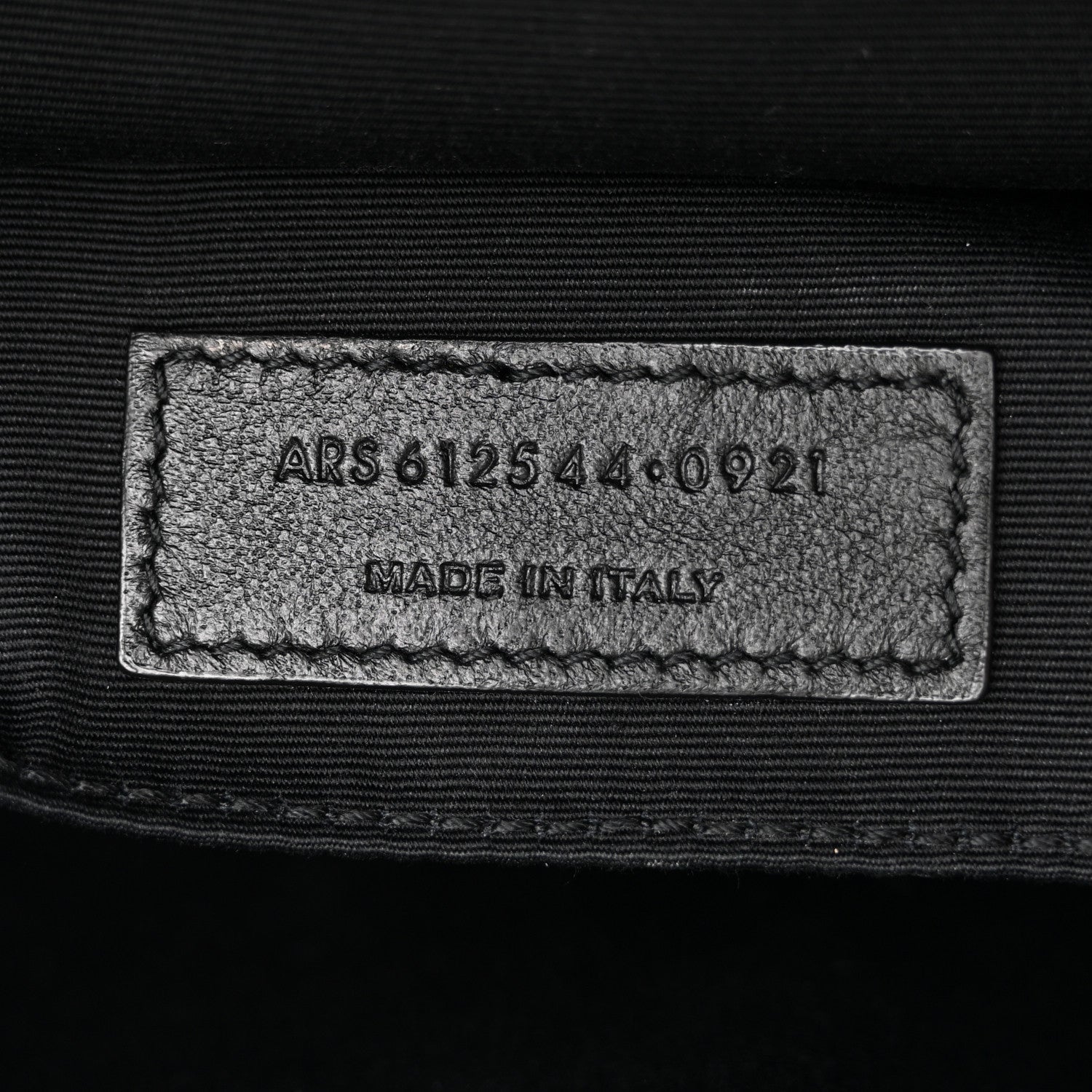 Saint Laurent Calfskin Matelasse Monogram Monochrome Lou Camera Bag Black 7 of 10