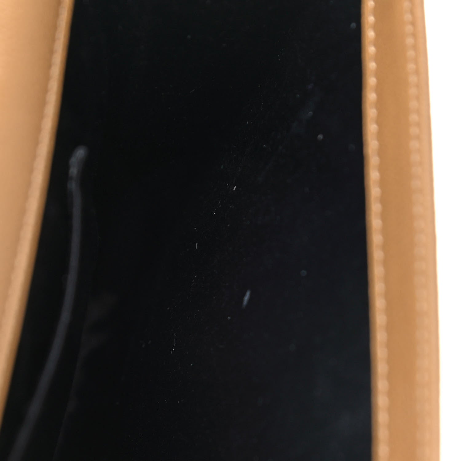 Saint Laurent Goatskin Large Belle De Jour Clutch Beige 13 of 15