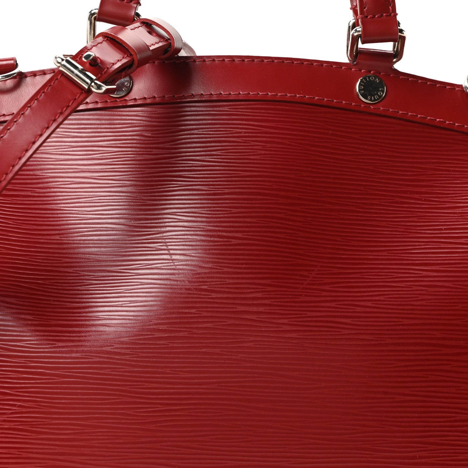 Louis Vuitton Epi Brea MM Rubis 7 of 9
