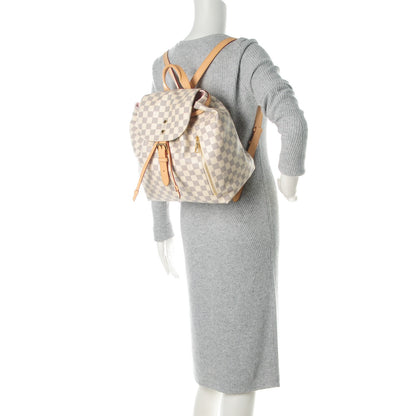 Louis Vuitton Damier Azur Sperone Backpack 2 of 7